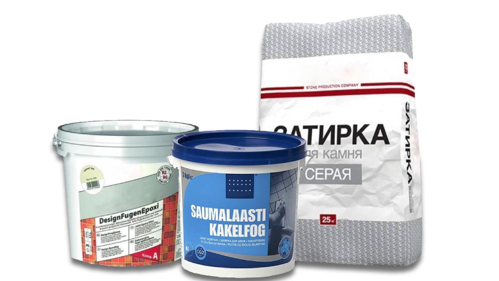 Затирка: какая бывает, как выбрать