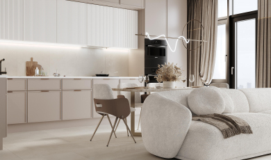 Керамическая эволюция: Интерьерные решения с коллекцией Evolution Blanco 40х80 от LAPARET