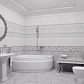 Мармара Арабеска Декор серый 17-03-06-661 20х60_1